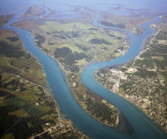 Harsen's Island (S) in St. Clair County, Michigan